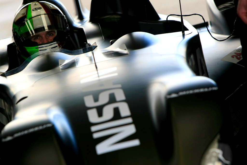 DeltaWing testet på Snetterton.
(Foto: Highcroft Racing)